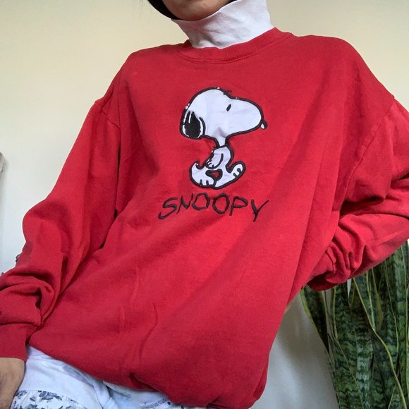 Vintage Snoopy Turtleneck Sweatshirt 